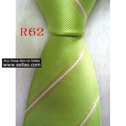 R62  #100%Silk Jacquard Woven Handmade Men's Tie Necktie