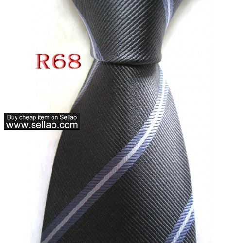 R68  #100%Silk Jacquard Woven Handmade Men's Tie Necktie