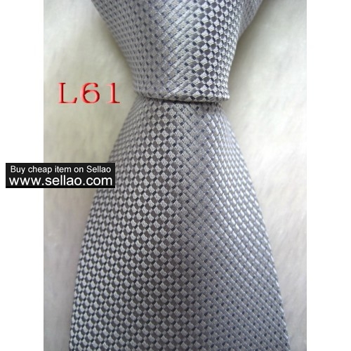 L61-L73  #100%Silk Jacquard Woven Handmade Men's Tie Necktie