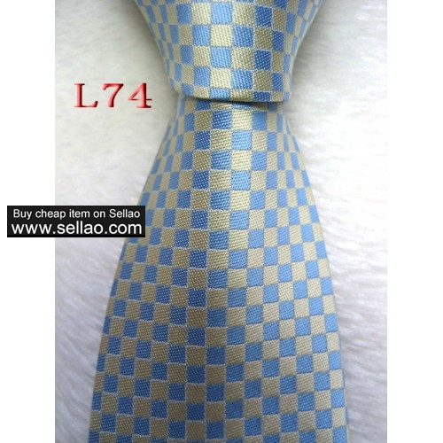 L74-L99  #100%Silk Jacquard Woven Handmade Men's Tie Necktie