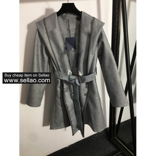 2021 new Korean chic fashion women's long-sleeved cute sweet girl solid color single-breasted long j