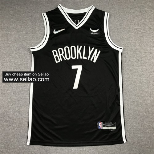 NBA Brooklyn Nets Kevin Durant #7 Men’s Black Basketball Sports jersey
