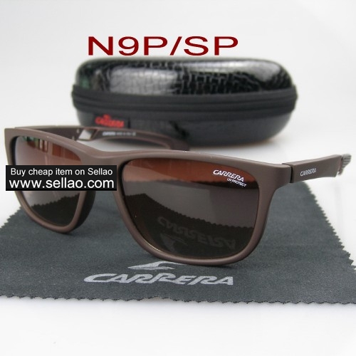 N9P/SP-4008 Polarized high quality CARRERA New Men Womens Retro Sunglasses Outdoor sport Glasses+Box
