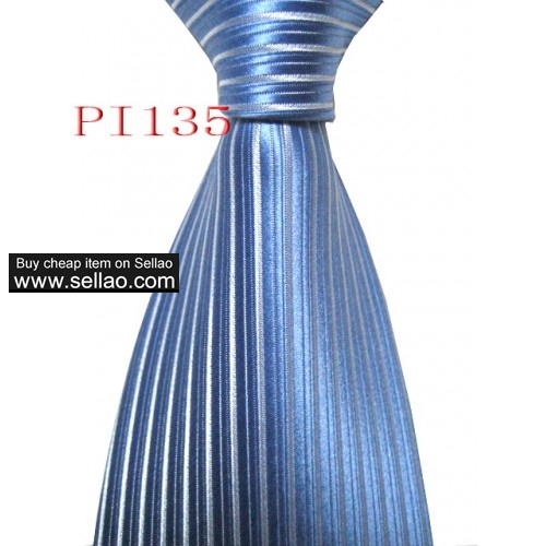PI 135  #100%Silk Jacquard Woven Handmade Men's Tie Necktie