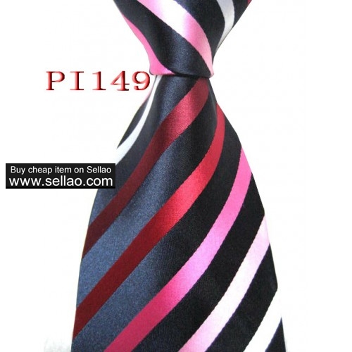 PI 149  #100%Silk Jacquard Woven Handmade Men's Tie Necktie