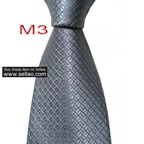 M3  #100%Silk Jacquard Woven Handmade Men's Tie Necktie