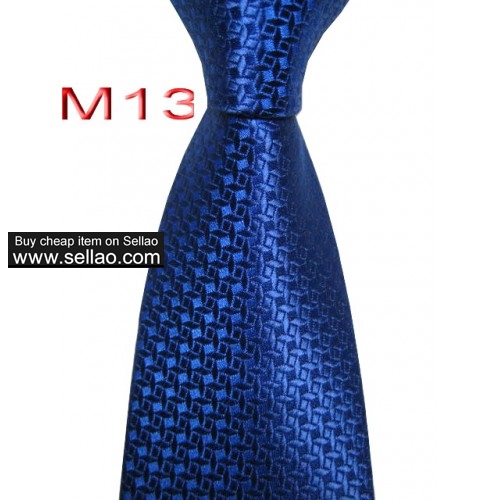 M13  #100%Silk Jacquard Woven Handmade Men's Tie Necktie