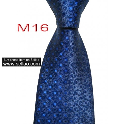 M16  #100%Silk Jacquard Woven Handmade Men's Tie Necktie