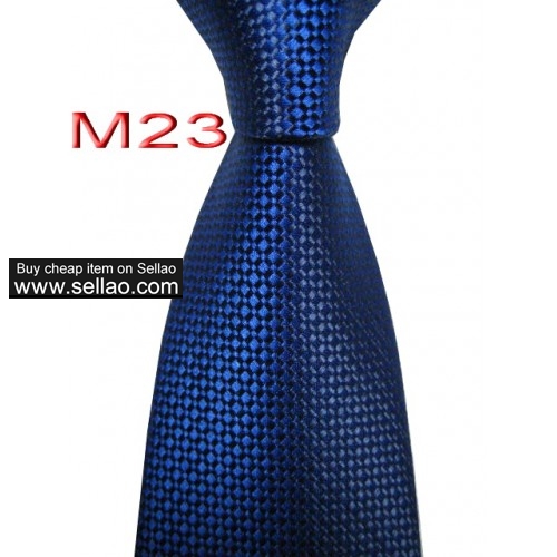 M23  #100%Silk Jacquard Woven Handmade Men's Tie Necktie