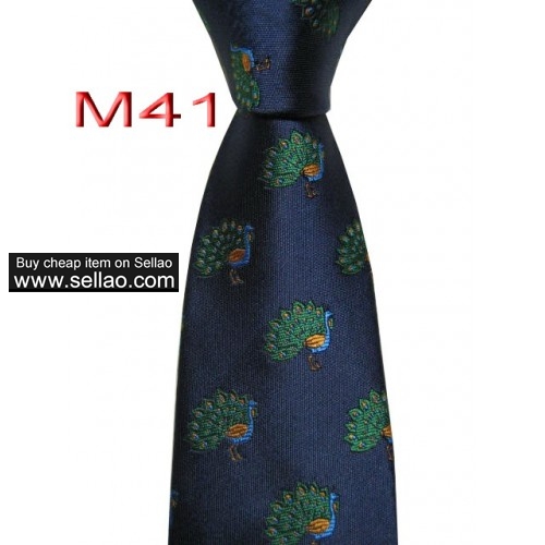 M41  #100%Silk Jacquard Woven Handmade Men's Tie Necktie