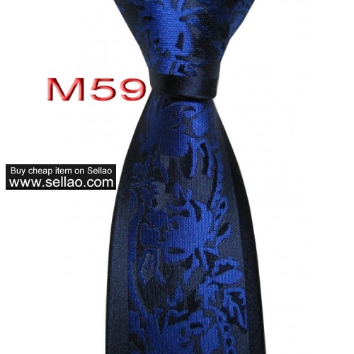 M59  #100%Silk Jacquard Woven Handmade Men's Tie Necktie