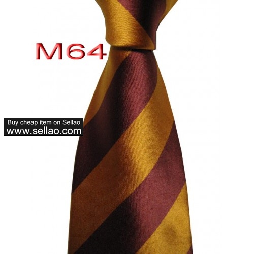 M64  #100%Silk Jacquard Woven Handmade Men's Tie Necktie