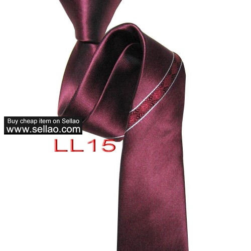 100%Silk Jacquard Woven Handmade Men's Tie Necktie  #LL15