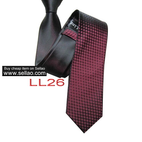 100%Silk Jacquard Woven Handmade Men's Tie Necktie  #LL26