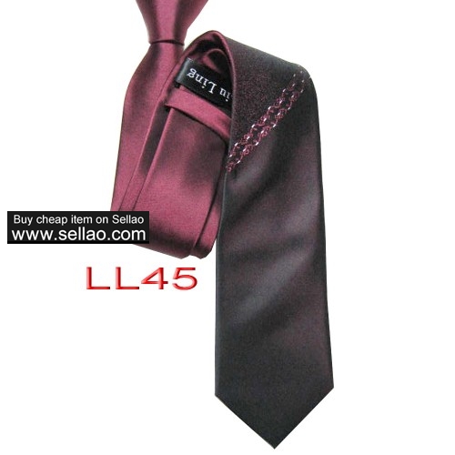 100%Silk Jacquard Woven Handmade Men's Tie Necktie  #LL45