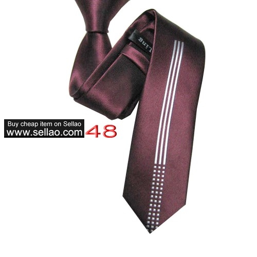 100%Silk Jacquard Woven Handmade Men's Tie Necktie  #LL48