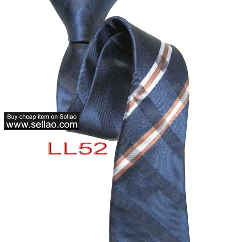 100%Silk Jacquard Woven Handmade Men's Tie Necktie  #LL52