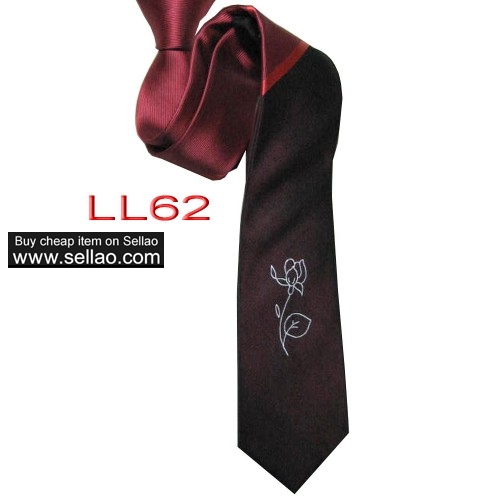 100%Silk Jacquard Woven Handmade Men's Tie Necktie  #LL62