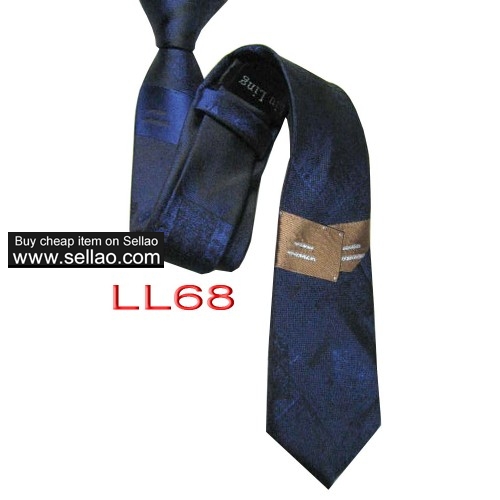 100%Silk Jacquard Woven Handmade Men's Tie Necktie  #LL68