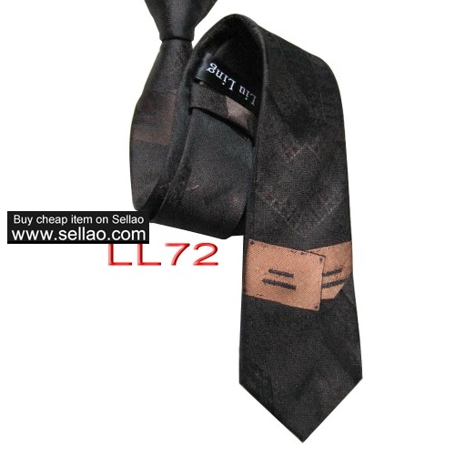 100%Silk Jacquard Woven Handmade Men's Tie Necktie  #LL72