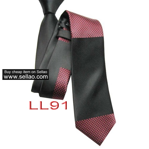 100%Silk Jacquard Woven Handmade Men's Tie Necktie  #LL91