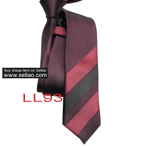 100%Silk Jacquard Woven Handmade Men's Tie Necktie  #LL93