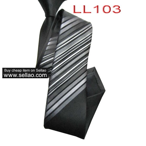 100%Silk Jacquard Woven Handmade Men's Tie Necktie  #LL103