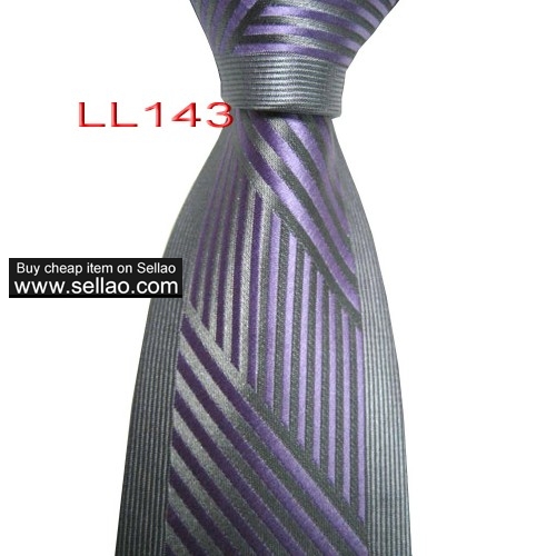 100%Silk Jacquard Woven Handmade Men's Tie Necktie  #LL143