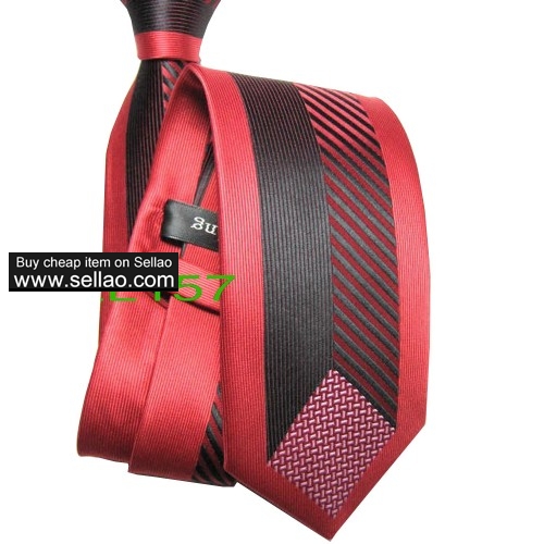 100%Silk Jacquard Woven Handmade Men's Tie Necktie  #LL157