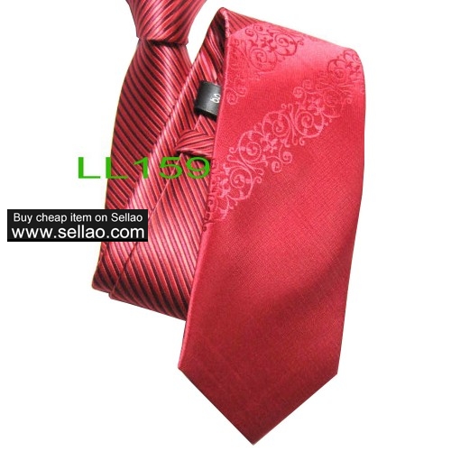 100%Silk Jacquard Woven Handmade Men's Tie Necktie  #LL159