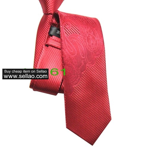 100%Silk Jacquard Woven Handmade Men's Tie Necktie  #LL161