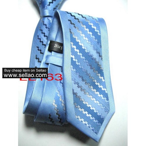 100%Silk Jacquard Woven Handmade Men's Tie Necktie  #LL163