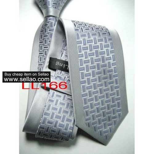 100%Silk Jacquard Woven Handmade Men's Tie Necktie  #LL166