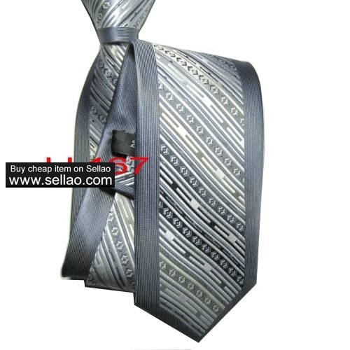 100%Silk Jacquard Woven Handmade Men's Tie Necktie  #LL167