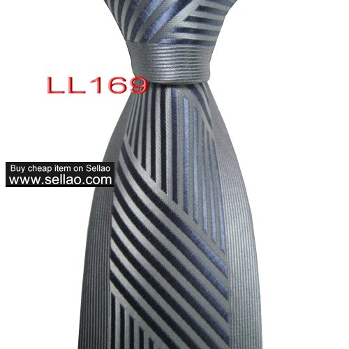 100%Silk Jacquard Woven Handmade Men's Tie Necktie  #LL169