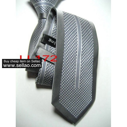 100%Silk Jacquard Woven Handmade Men's Tie Necktie  #LL172
