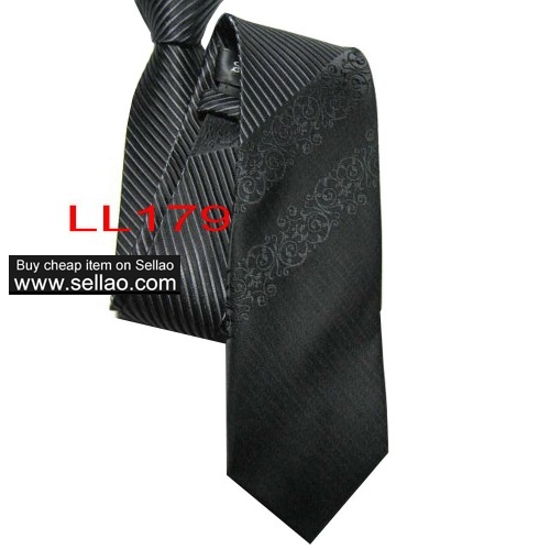 100%Silk Jacquard Woven Handmade Men's Tie Necktie  #LL179