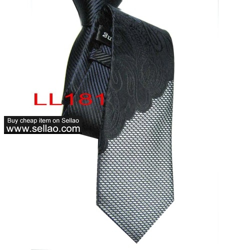 100%Silk Jacquard Woven Handmade Men's Tie Necktie  #LL181