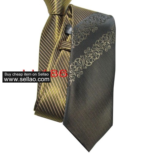 100%Silk Jacquard Woven Handmade Men's Tie Necktie  #LL186