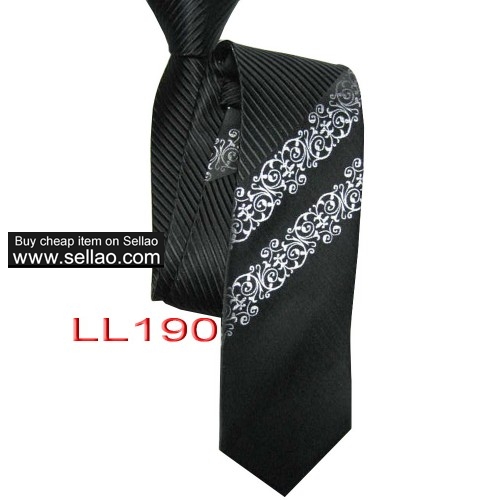 100%Silk Jacquard Woven Handmade Men's Tie Necktie  #LL190