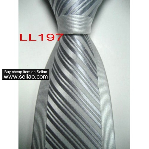 100%Silk Jacquard Woven Handmade Men's Tie Necktie  #LL197