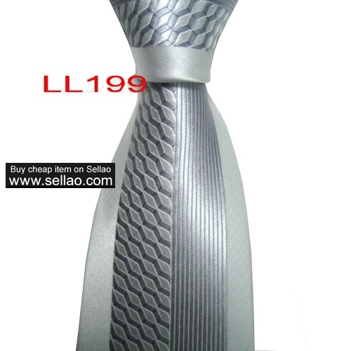 100%Silk Jacquard Woven Handmade Men's Tie Necktie  #LL199