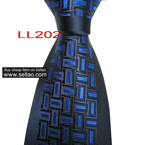 100%Silk Jacquard Woven Handmade Men's Tie Necktie  #LL202