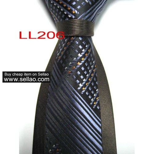 100%Silk Jacquard Woven Handmade Men's Tie Necktie  #LL206