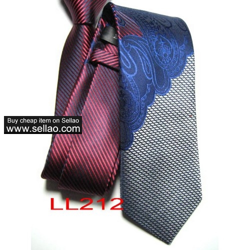 100%Silk Jacquard Woven Handmade Men's Tie Necktie  #LL212