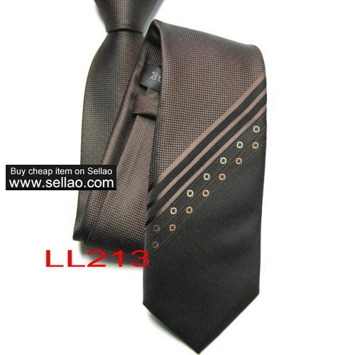100%Silk Jacquard Woven Handmade Men's Tie Necktie  #LL213
