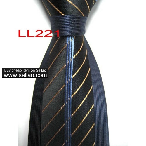 100%Silk Jacquard Woven Handmade Men's Tie Necktie  #LL221