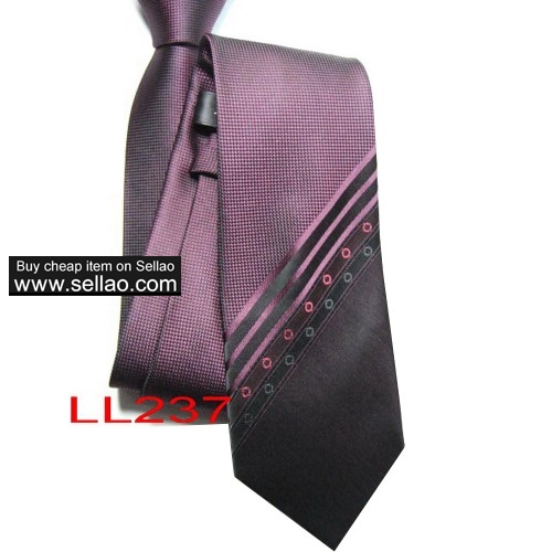 100%Silk Jacquard Woven Handmade Men's Tie Necktie  #LL237